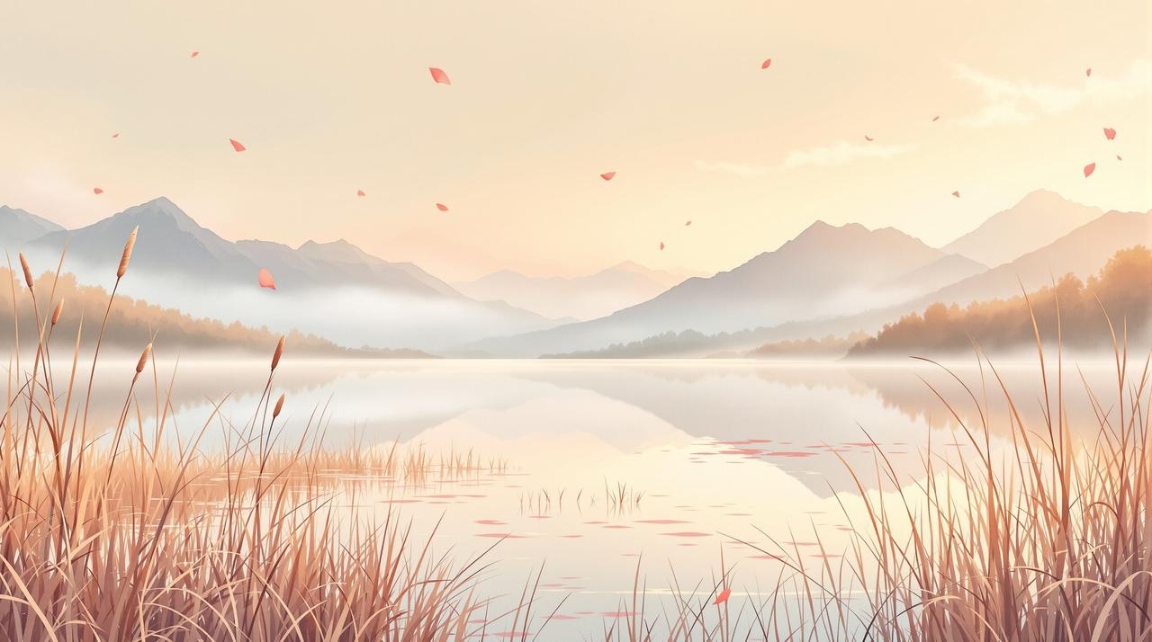漫剧专区 - 纸船在落日河面上漂流的治愈场景